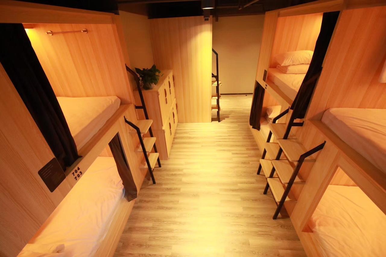 Chengdu Desti Youth Park Hostel Chunxi Road Luaran gambar