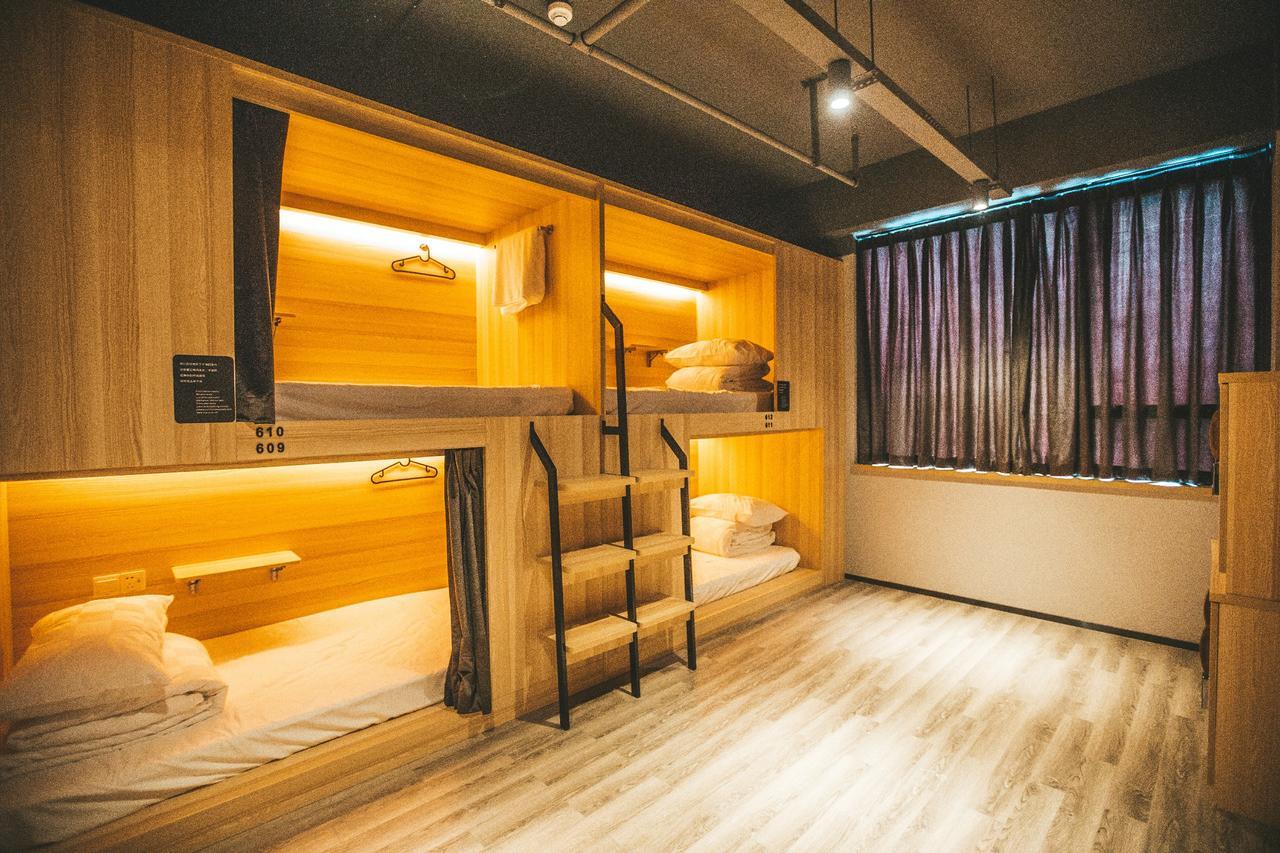 Chengdu Desti Youth Park Hostel Chunxi Road Luaran gambar