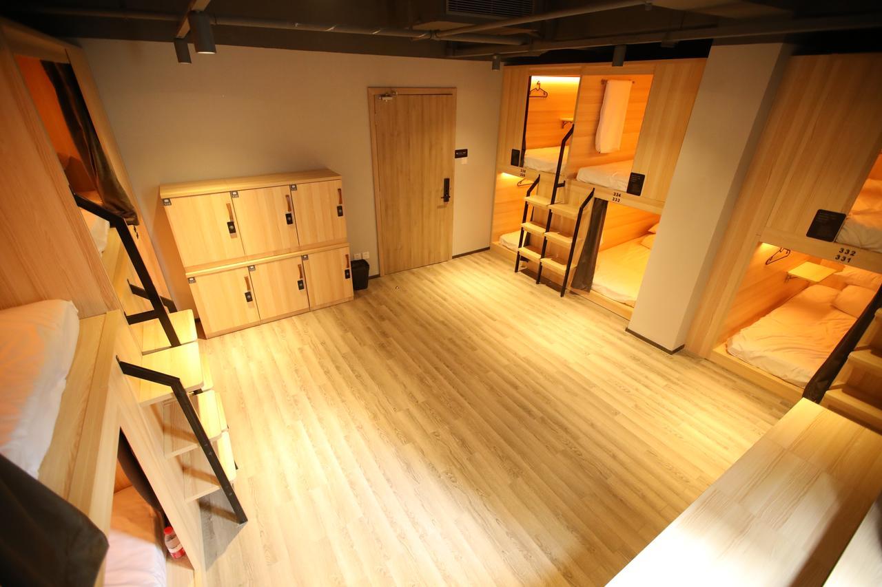 Chengdu Desti Youth Park Hostel Chunxi Road Luaran gambar