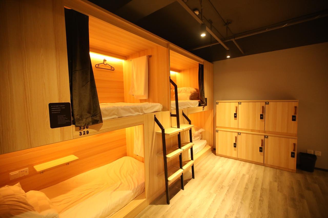 Chengdu Desti Youth Park Hostel Chunxi Road Luaran gambar