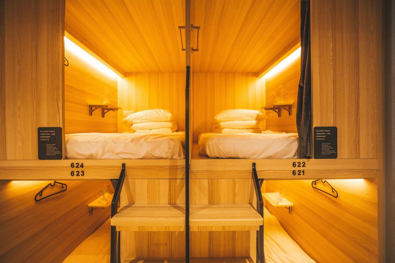 Chengdu Desti Youth Park Hostel Chunxi Road Luaran gambar